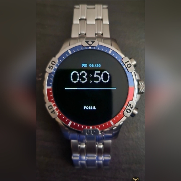 Mens Fossil Smartwatch Gen 5 Garrett - Picture 2 of 6